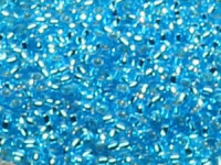 TOHO Round Beads 15/0 - 23B Silver-Lined Dark Aqua (30g...