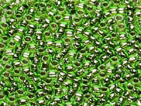TOHO Round Beads 11/0 - 742 Copper-Lined Peridot (50g...