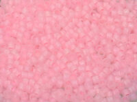 TOHO Round Beads 15/0 - 145F Ceylon Frosted Innocent Pink...