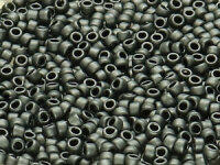 TOHO Round Beads 15/0 - 611 Matte Opaque Grey (30g...