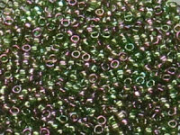 TOHO Round Beads 15/0 - 323 Gold-Lustered Olivine (30g...